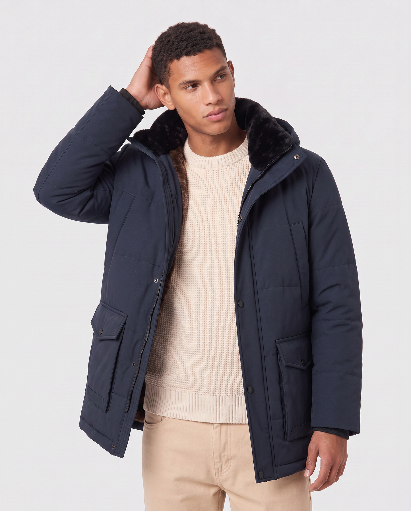 Virelle | Parka D'Hiver Homme
