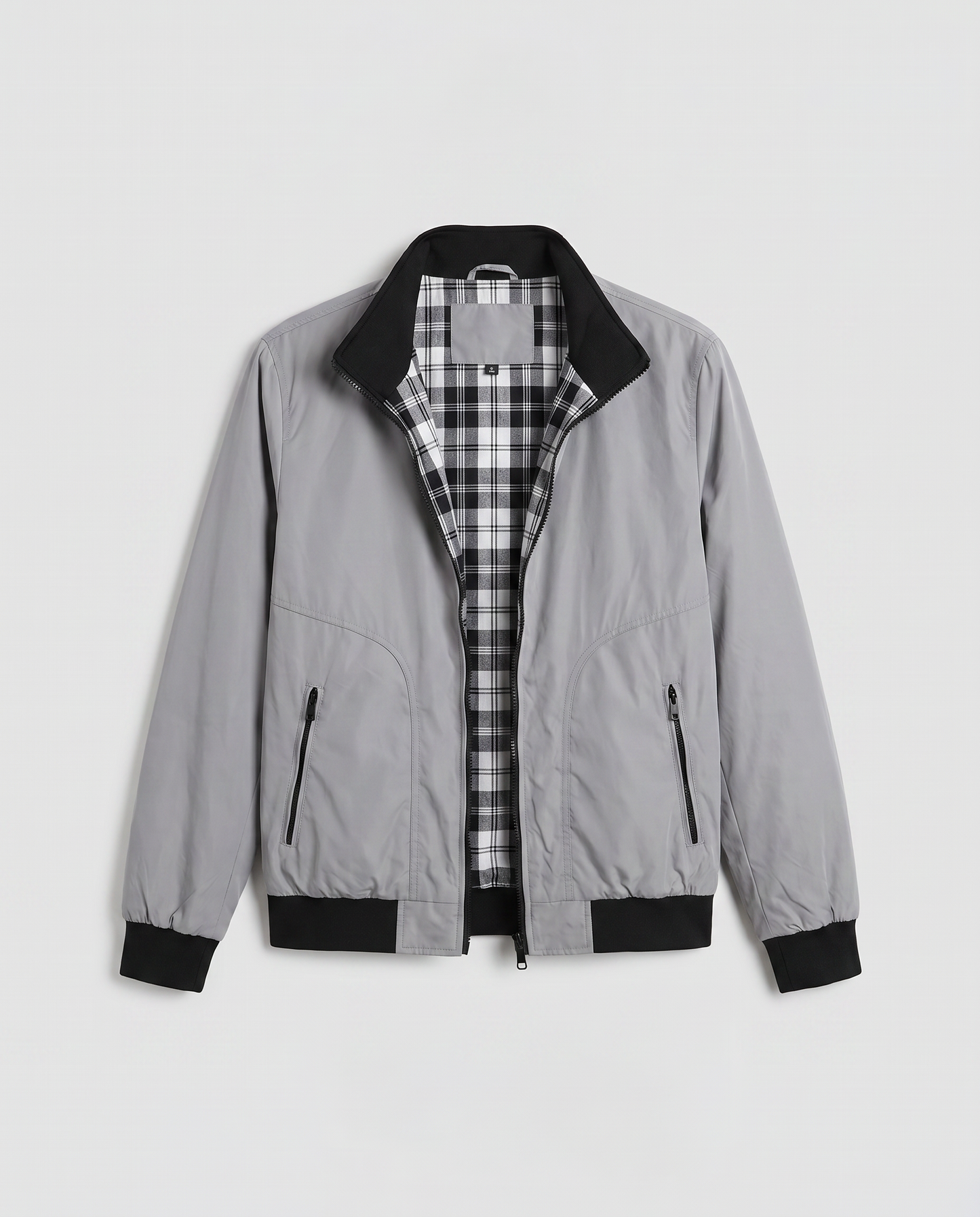 Virelle | Veste Bomber Homme - Gris Clair