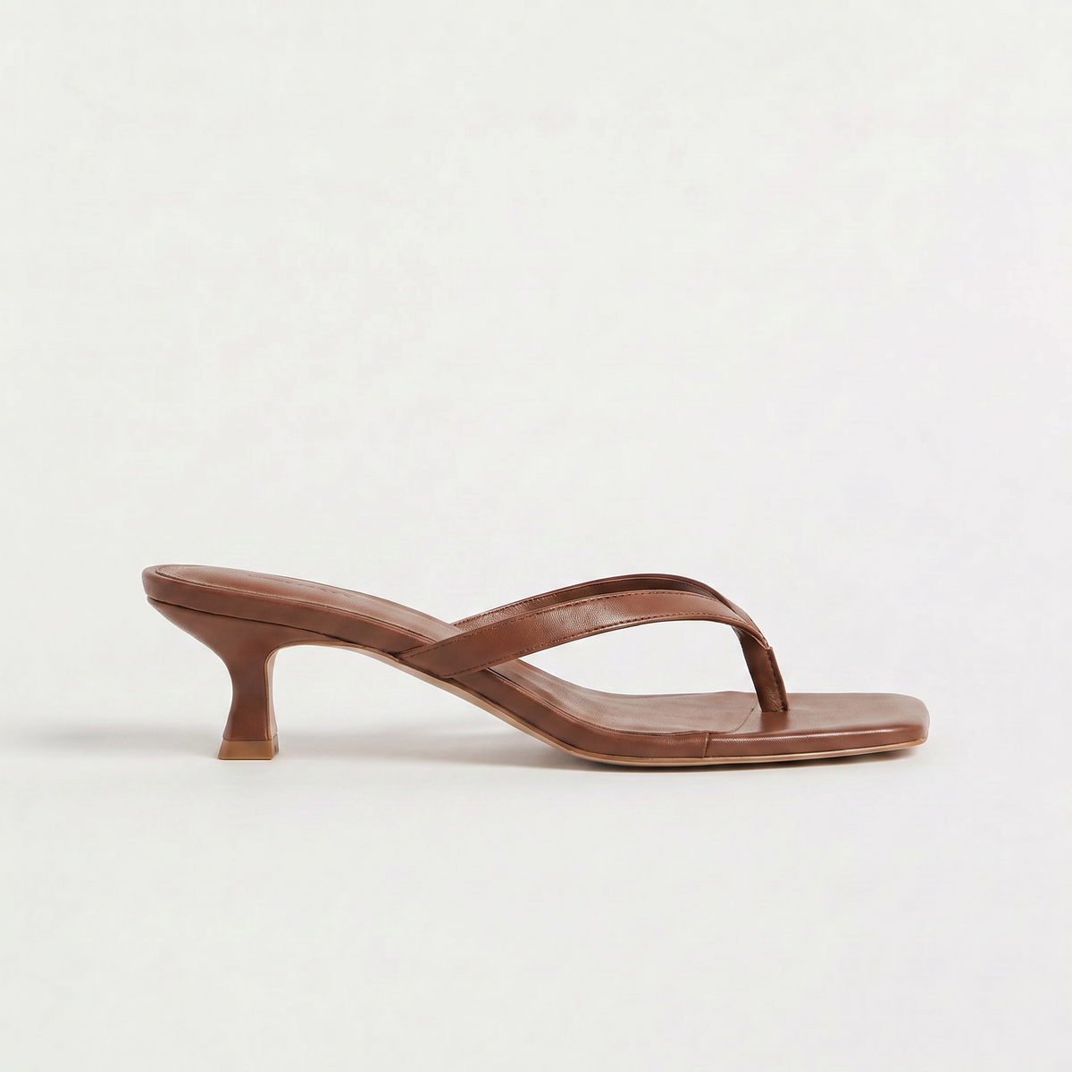 Virelle | Sandales Femme à Petit Talon et Bout Carré