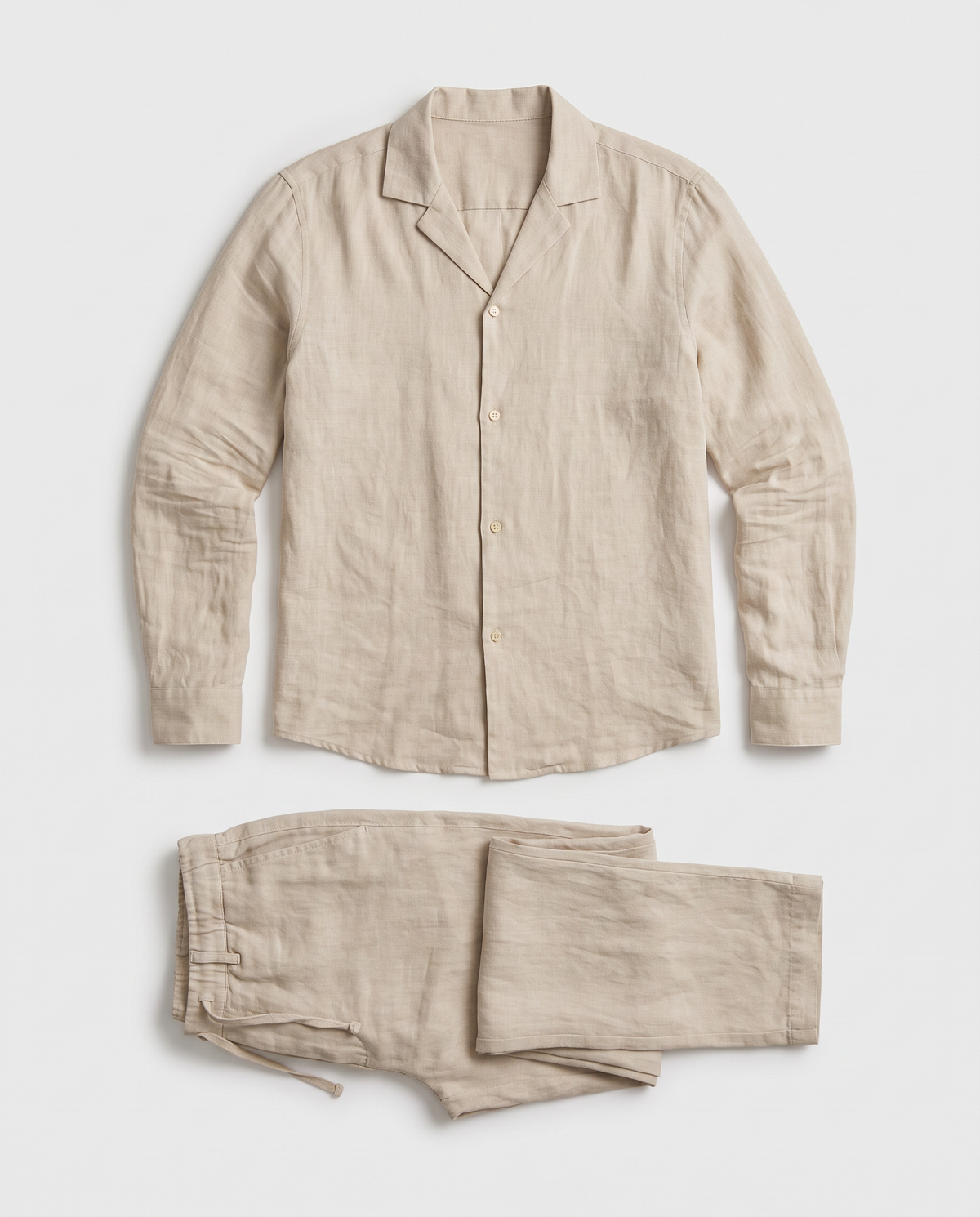 Virelle | Ensemble Lin Beige Homme