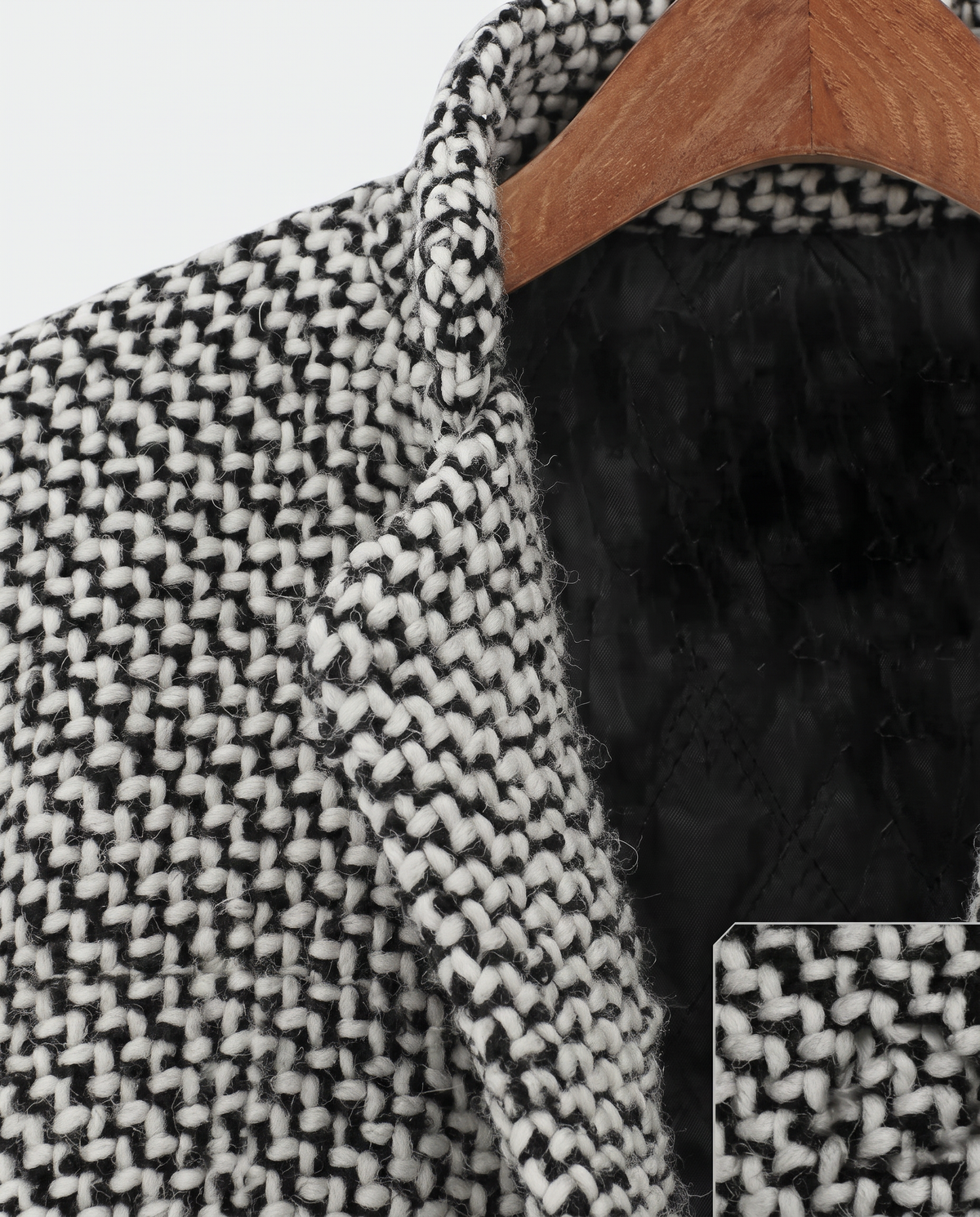 Virelle | Manteau Pied-de-Poule Femme