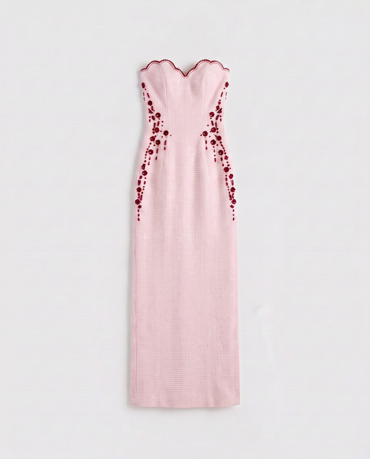 Virelle | Robe Maxi Bustier Femme à Sequins