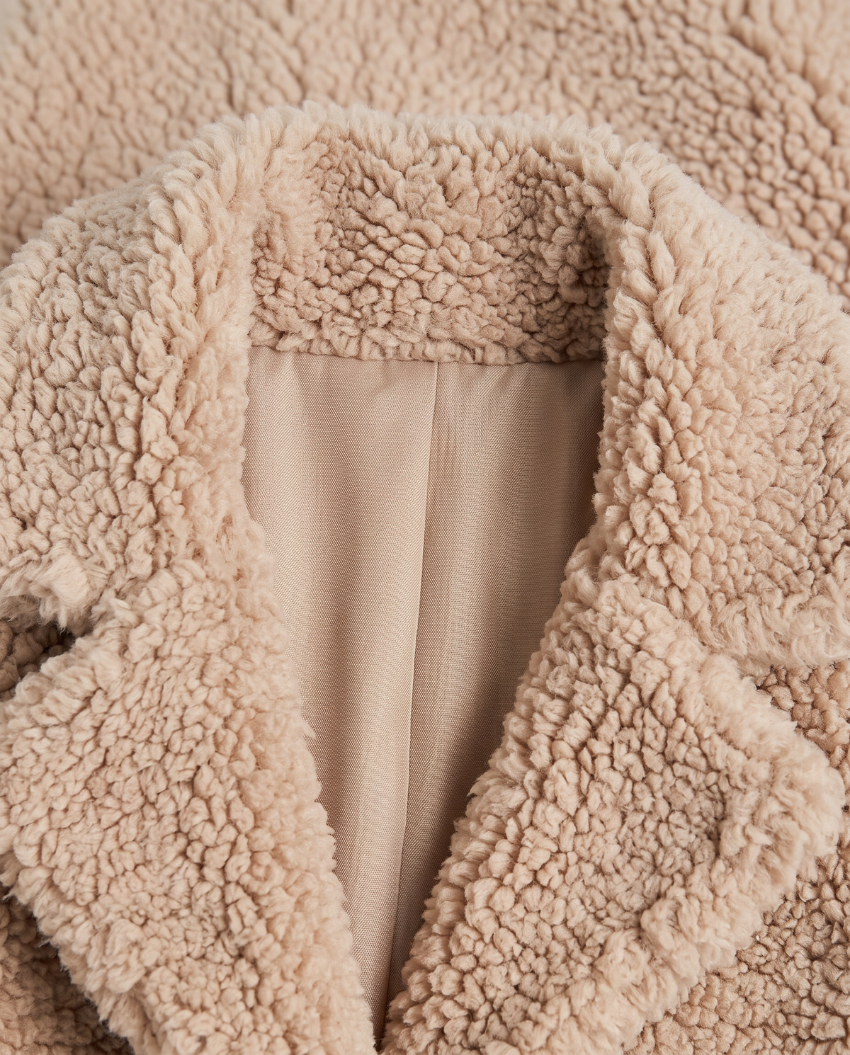 Virelle | Manteau d’Hiver Teddy Femme Oversize