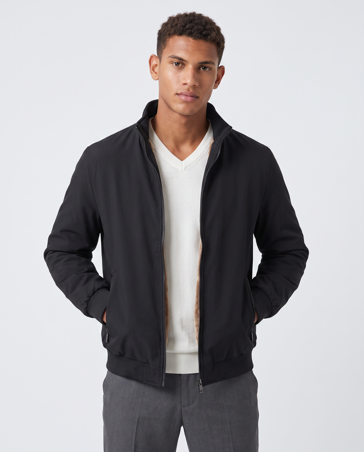 Virelle | Veste d’Hiver Homme Doublée Polaire