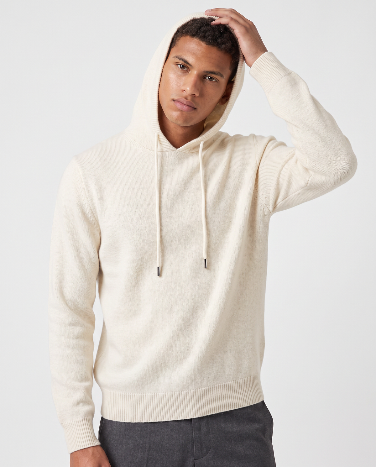 Virelle | Pull à Capuche Homme en Maille