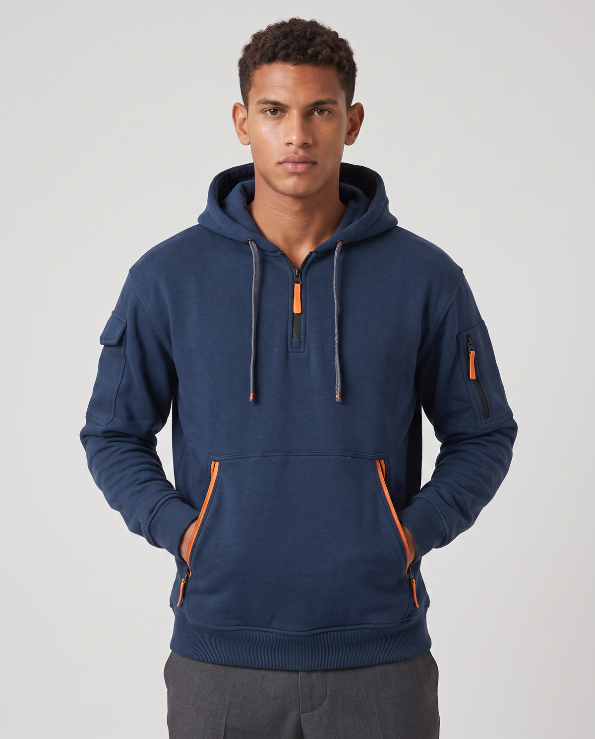 Virelle | Sweat à Capuche Homme Coupe Décontractée