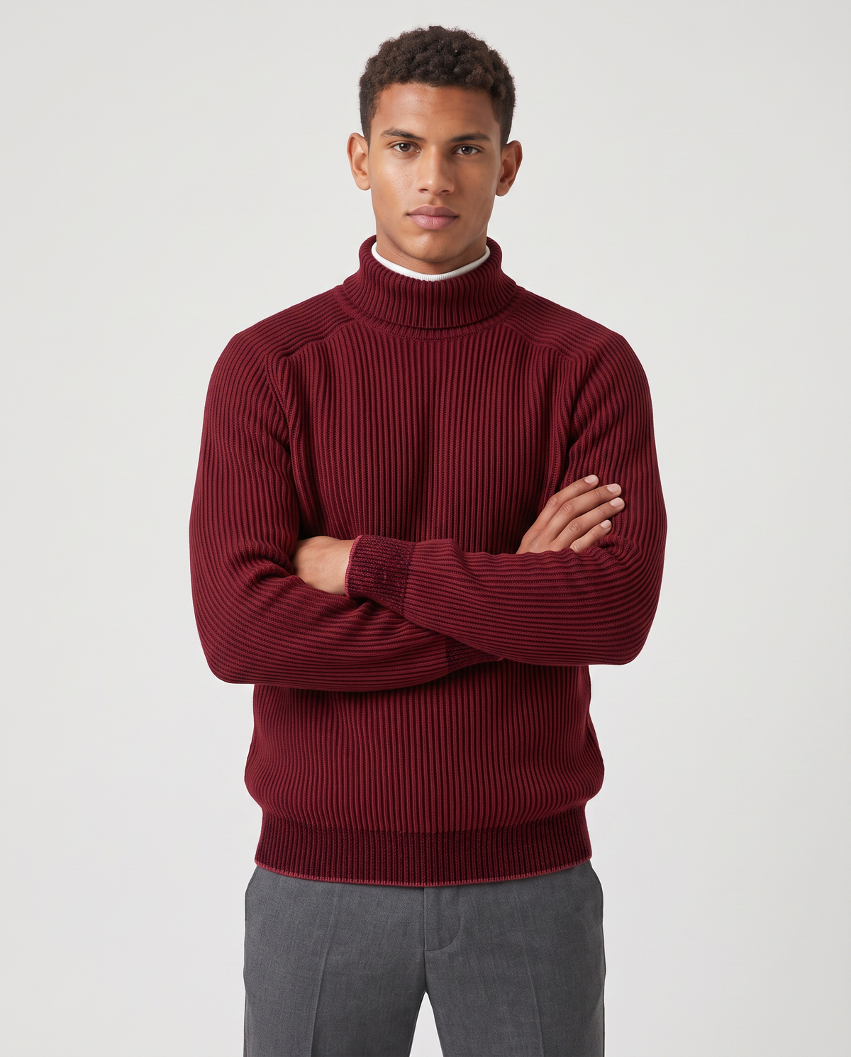 Virelle | Pull Homme Col Roulé