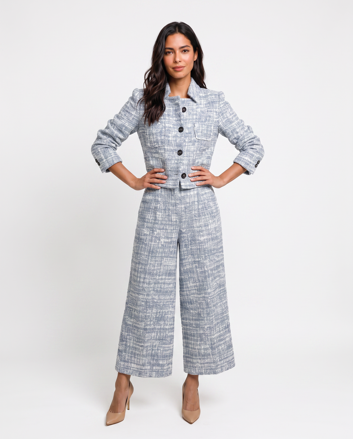 Virelle | Ensemble Femme Veste et Pantalon Large