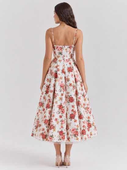 Virelle | Robe Midi Ajustée En Jersey