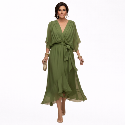Serena | Robe Chiffon Élégante