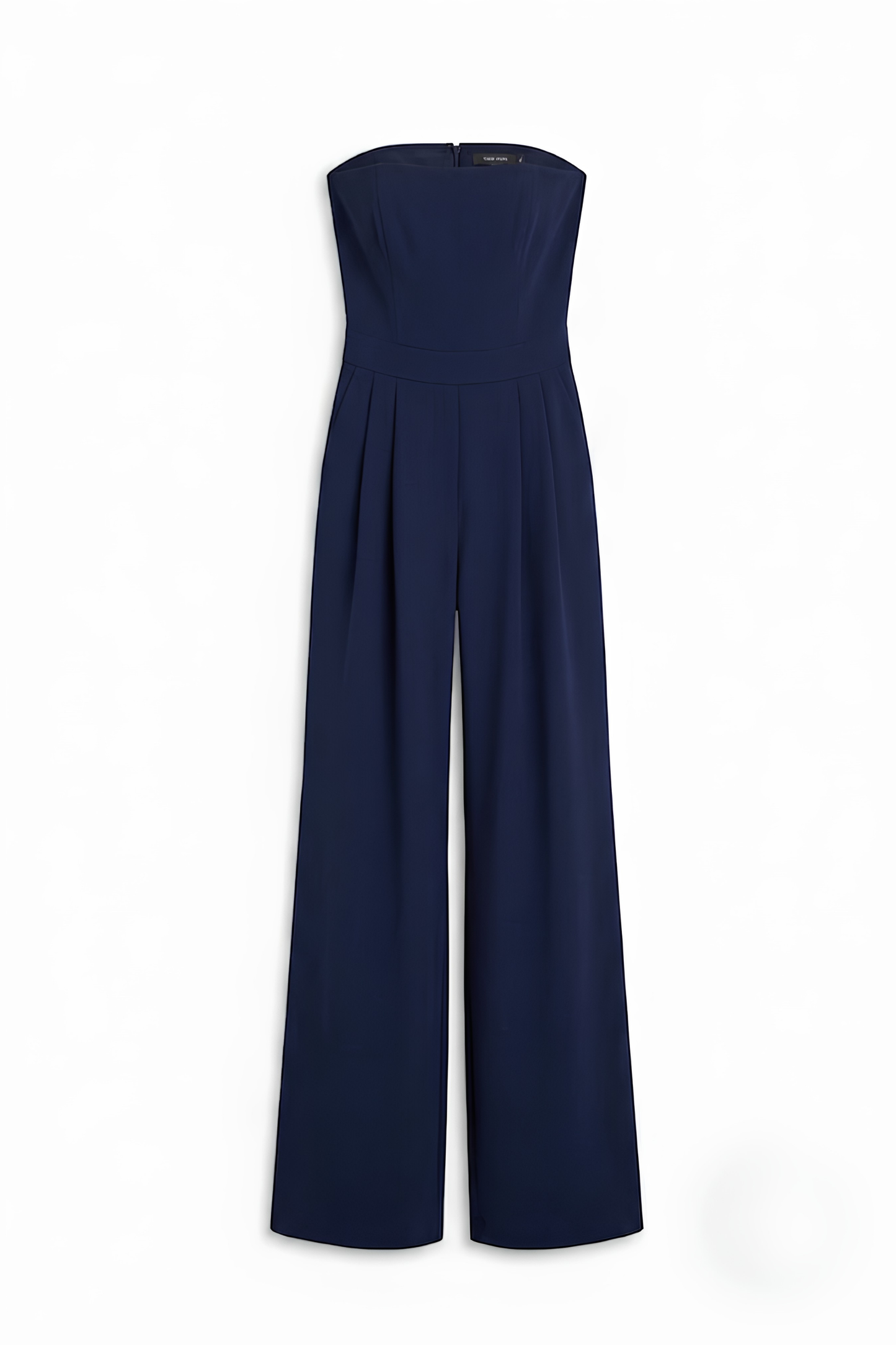 Virelle | Combinaison Noire Bustier À Coupe Ajustée