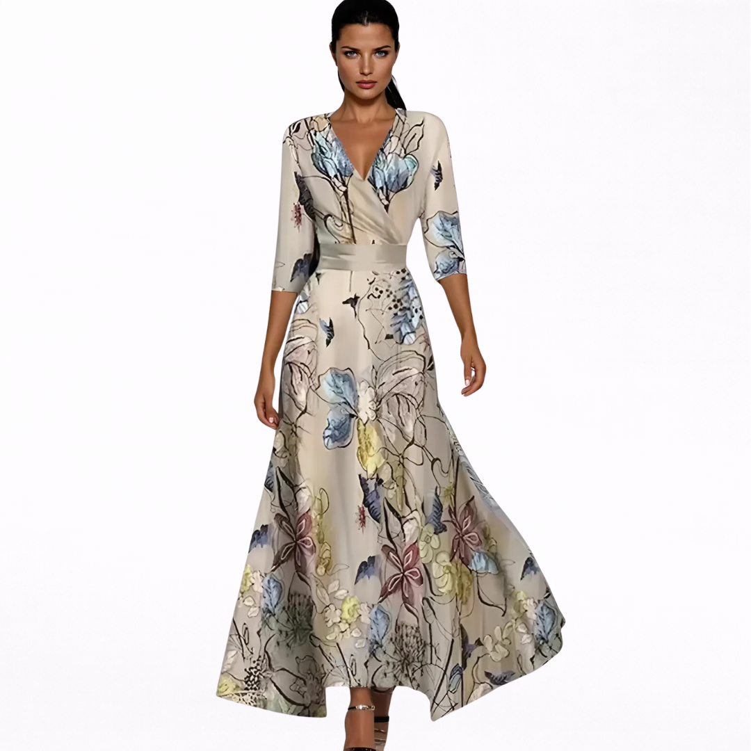 Sofina | Robe Fluide Élégante