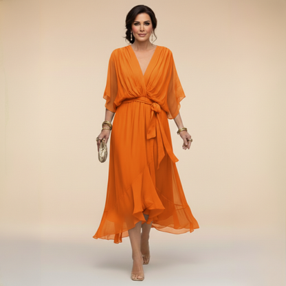 Serena | Robe Chiffon Élégante