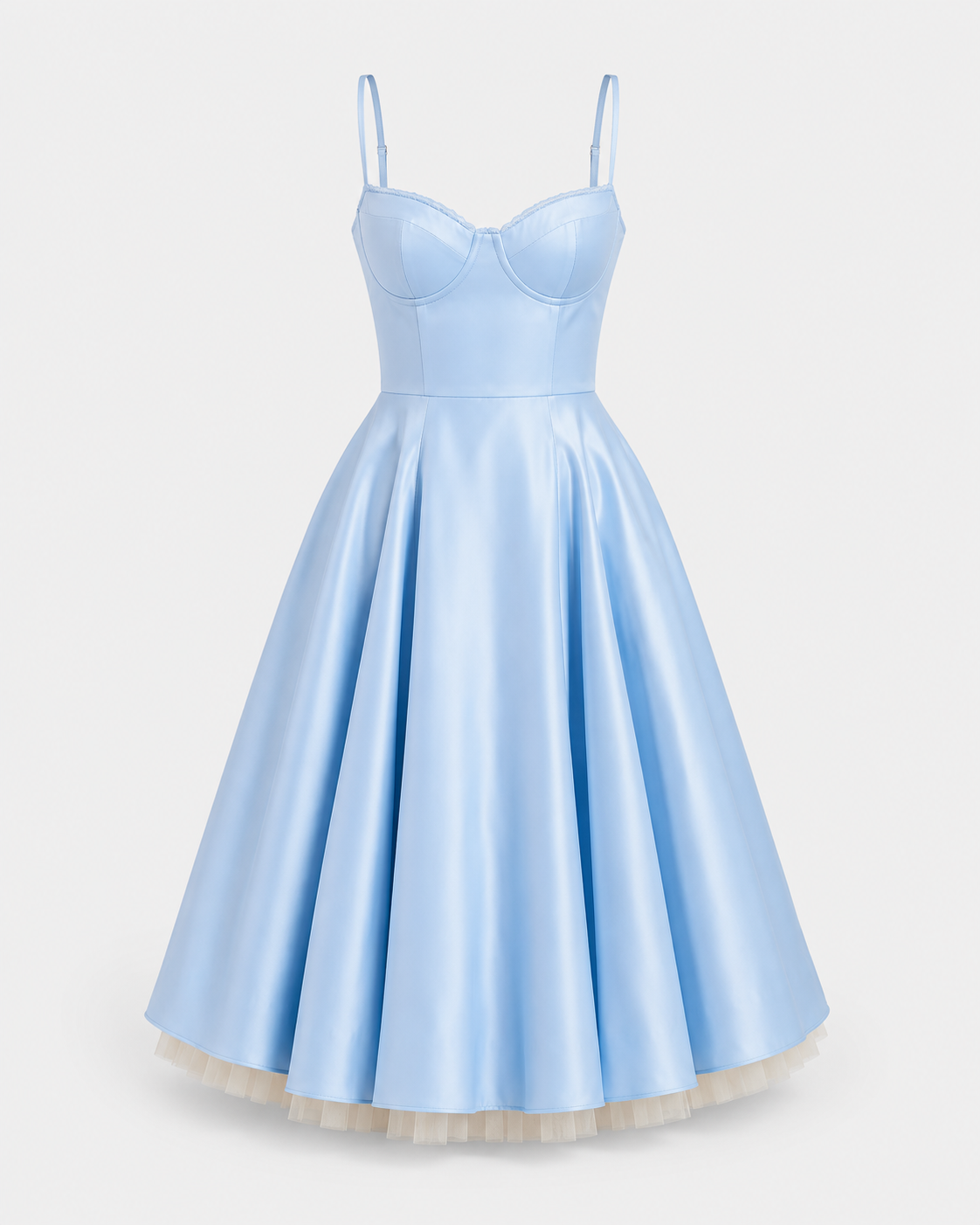 Virelle | Robe Midi Ajustée En Jersey