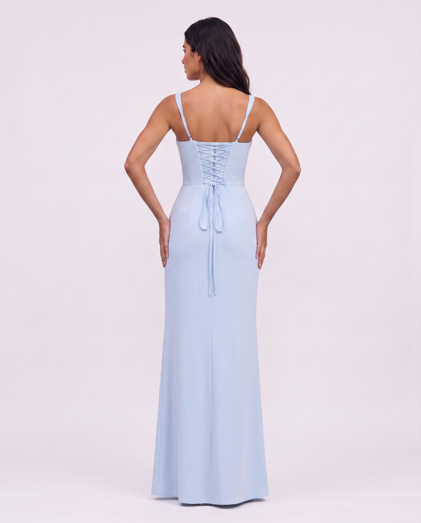 Virelle | Robe Maxi Corset Fendue
