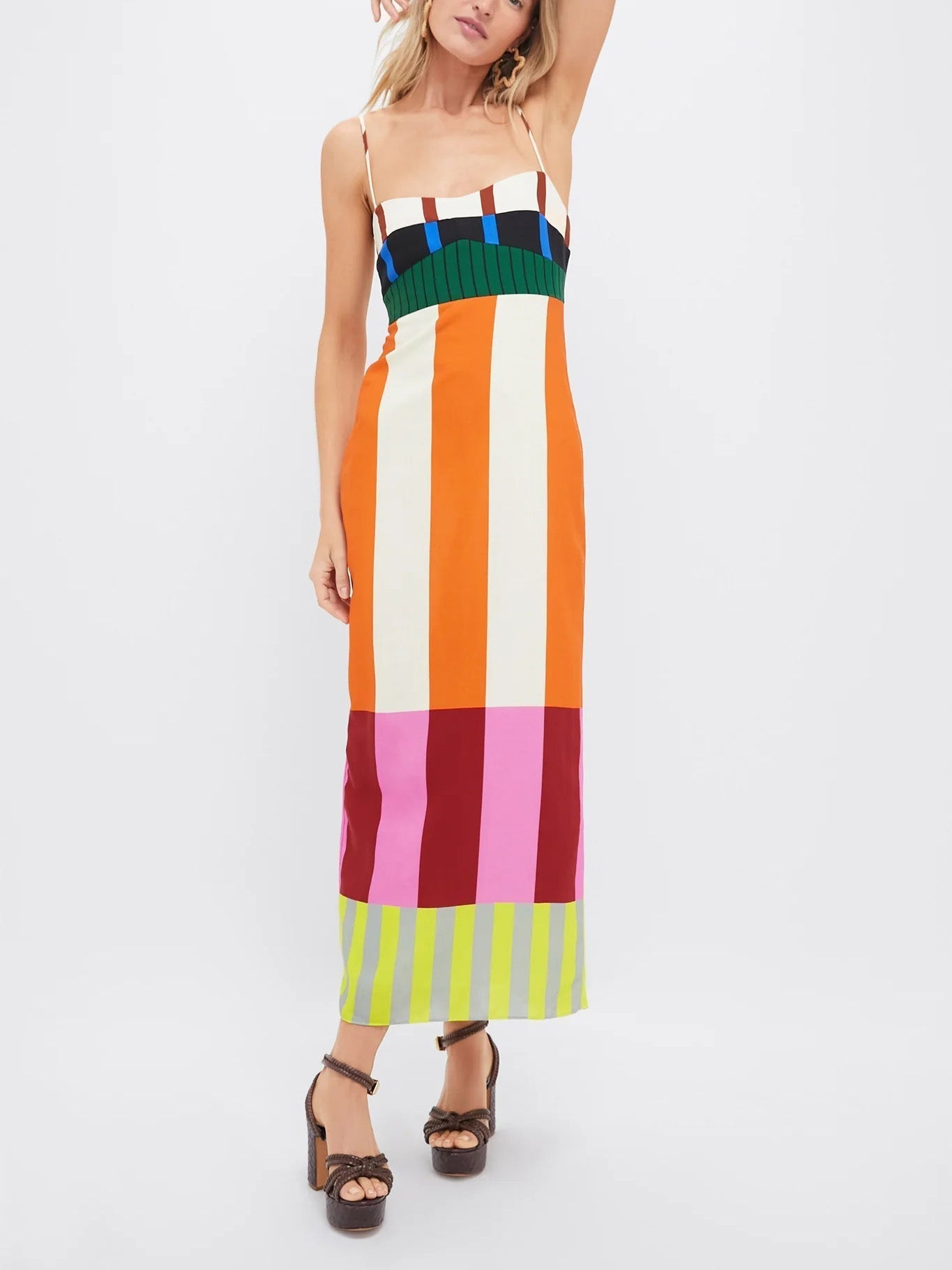 Varelo | Robe Géométrique Vibrante