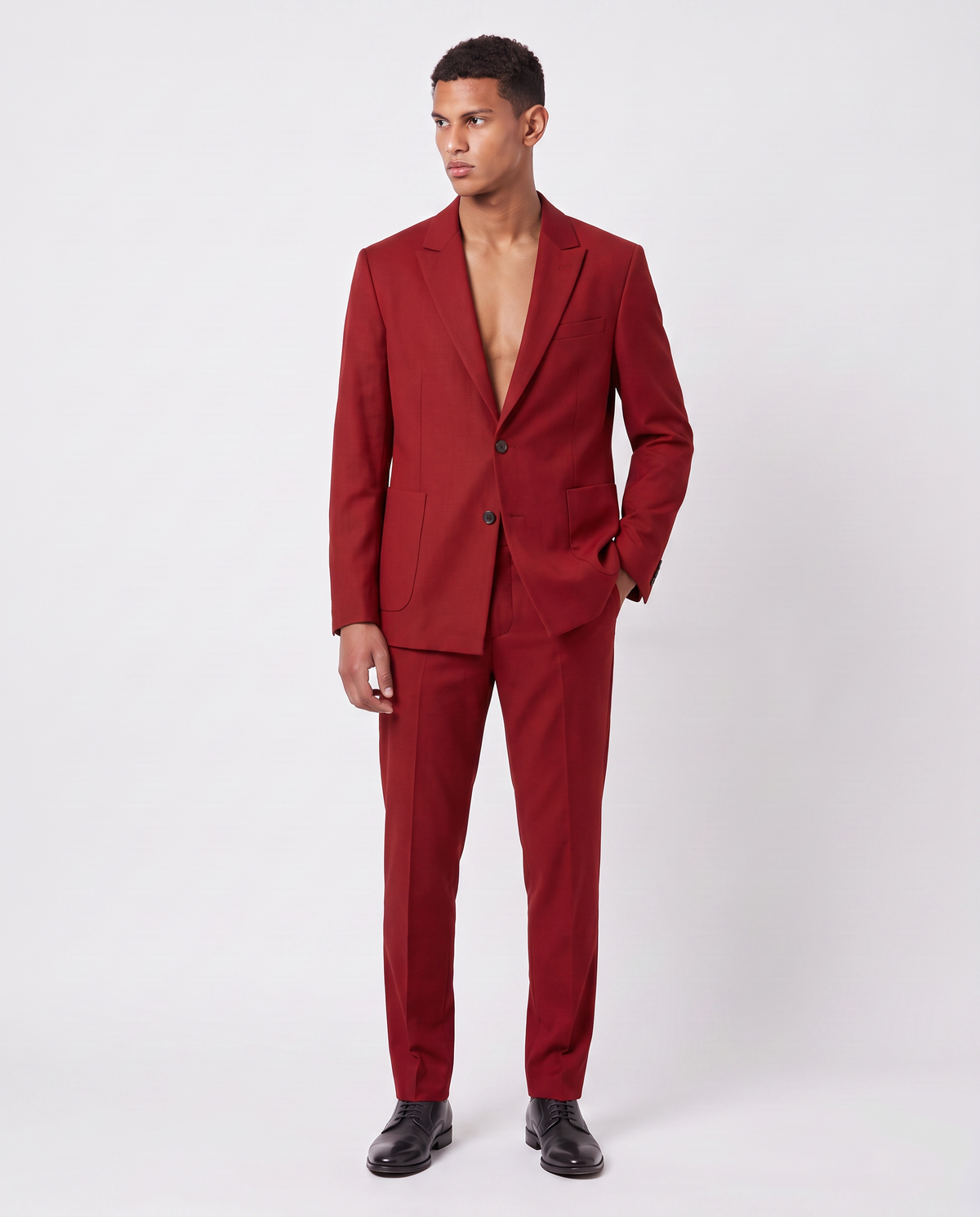 Virelle | Costume Homme 2 Pièces à Simple Boutonnage