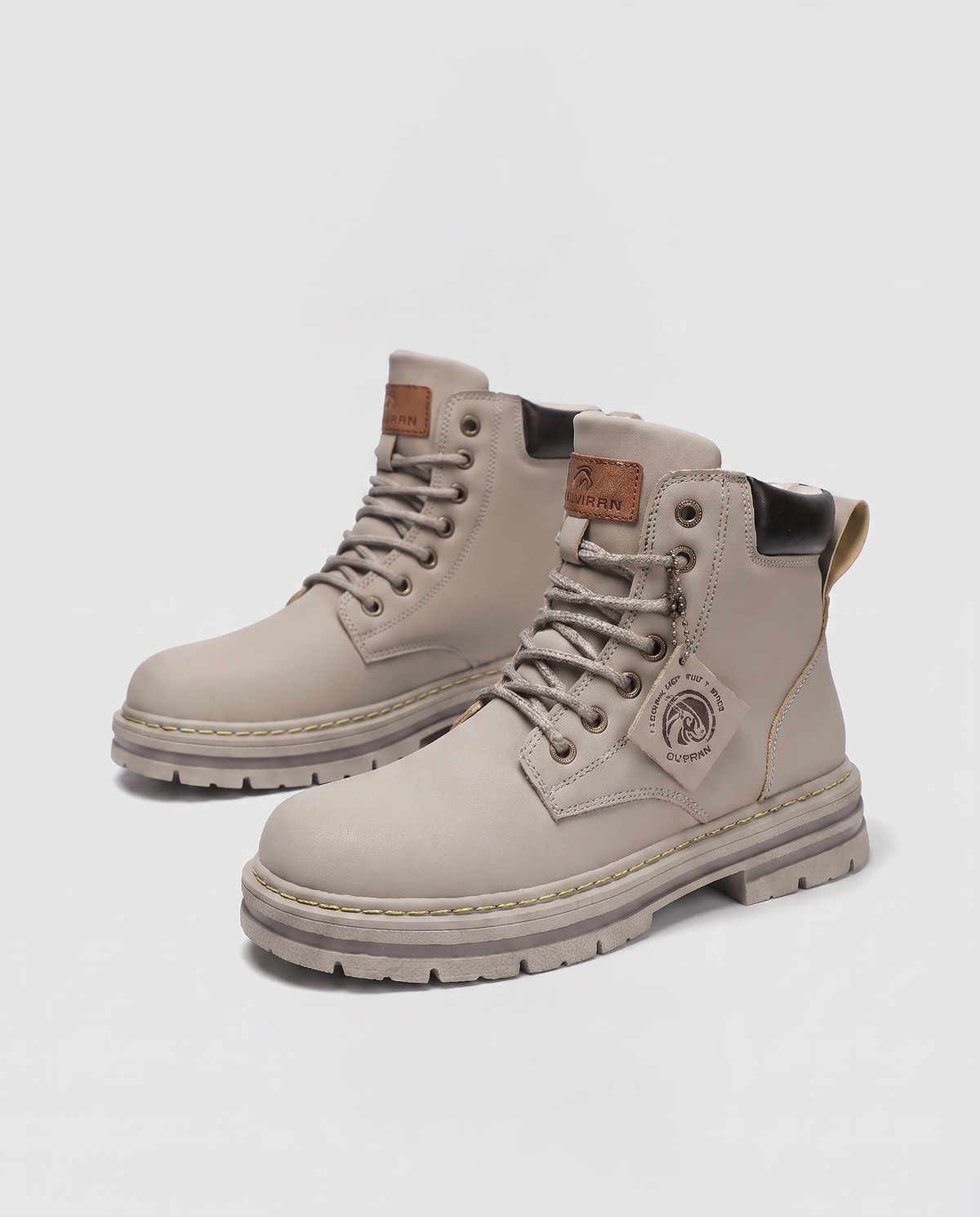 Virelle | Bottines Homme à Lacets et Semelle Épaisse