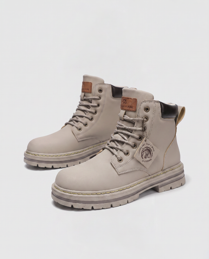 Virelle | Bottines Homme à Lacets et Semelle Épaisse