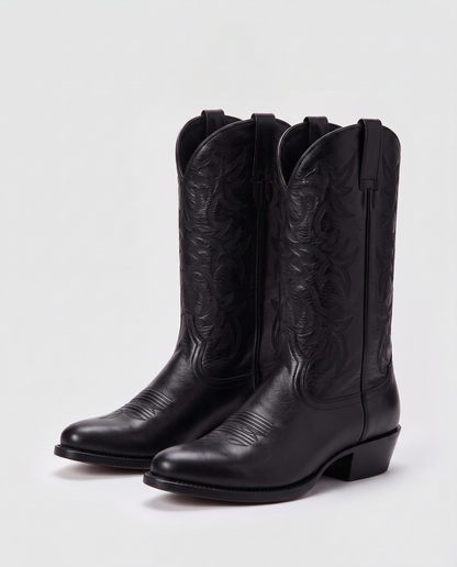 Virelle | Bottes Cowboy Homme en Cuir Brodé