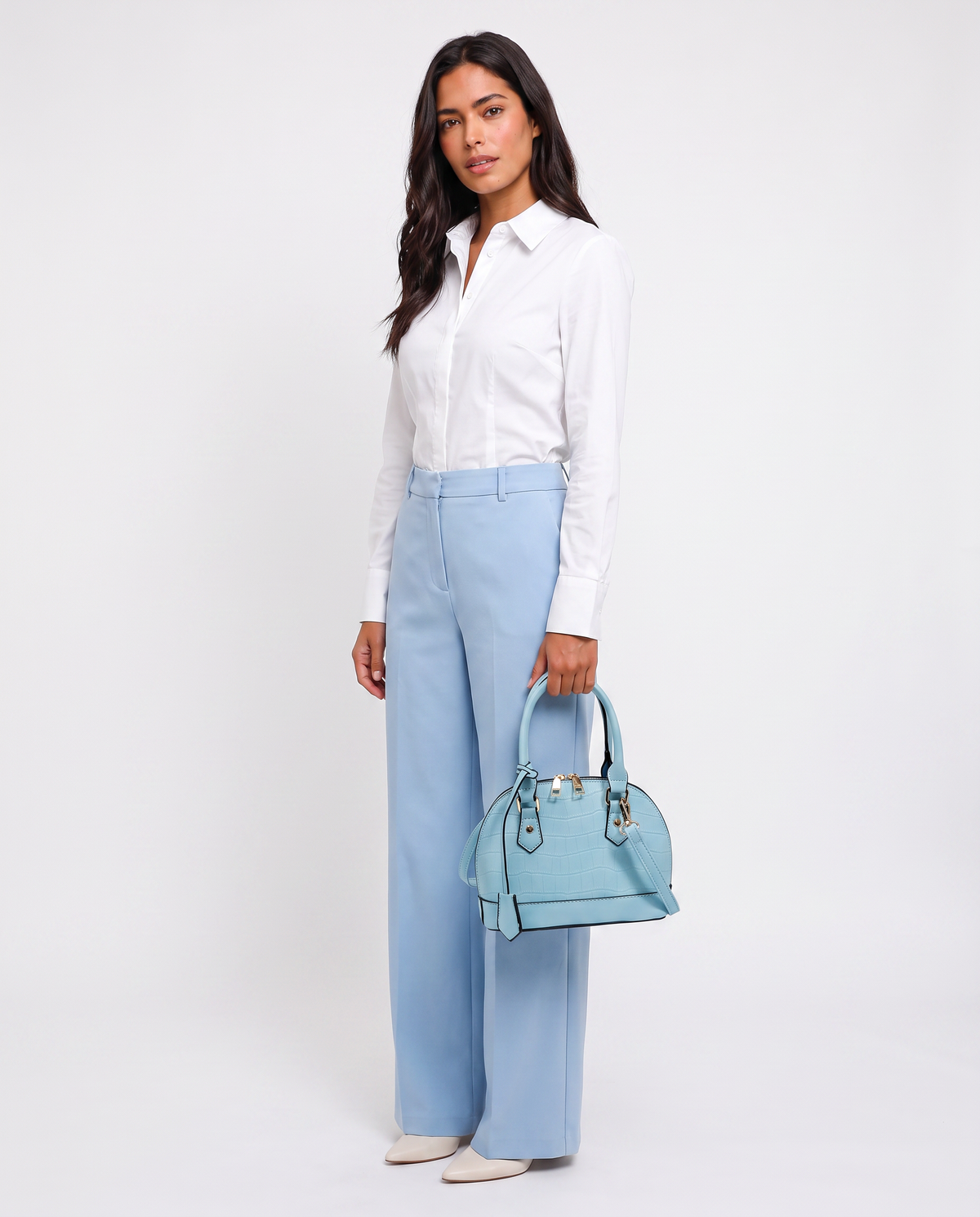Virelle | Sac à Main Femme Effet Crocodile