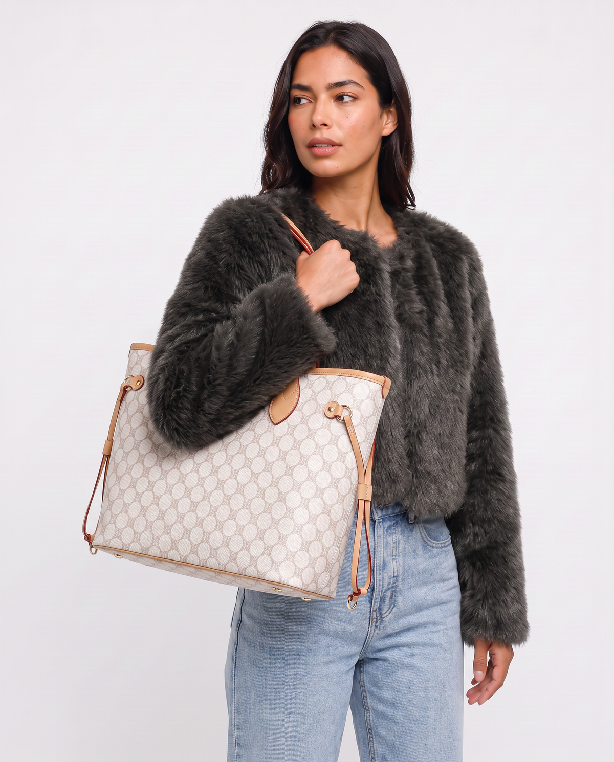 Virelle | Grand Sac Épaule Femme à Motifs