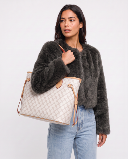 Virelle | Grand Sac Épaule Femme à Motifs