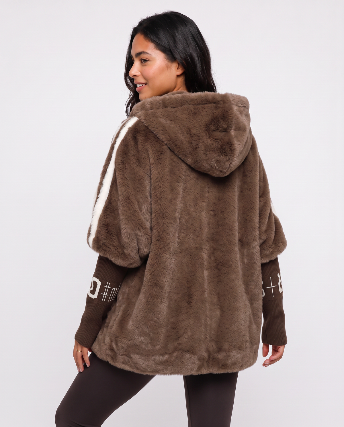 Virelle | Veste Teddy Femme à Capuche