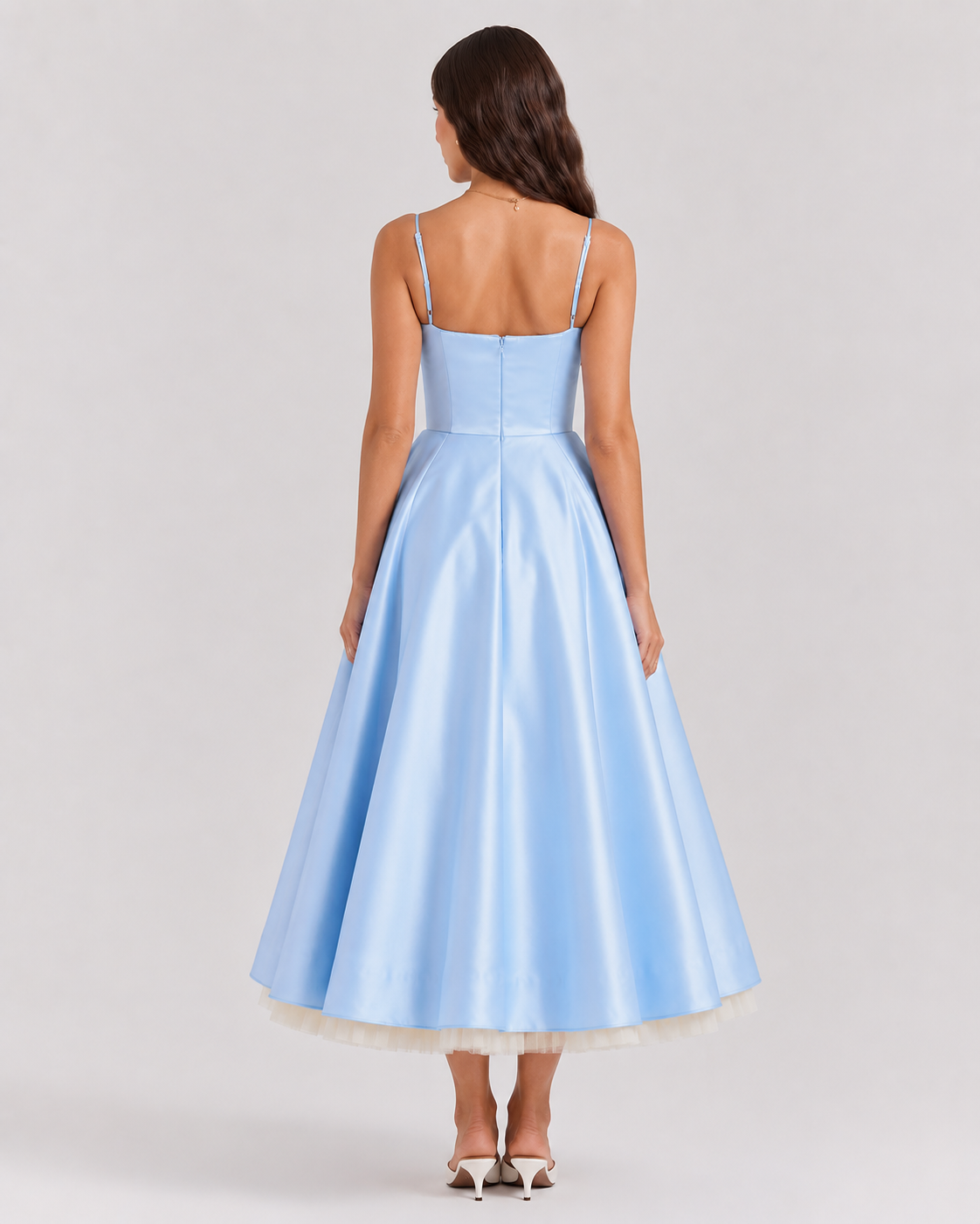 Virelle | Robe Midi Ajustée En Jersey