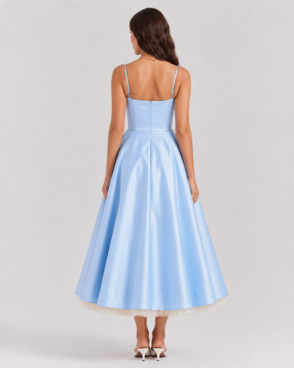 Virelle | Robe Midi Ajustée En Jersey