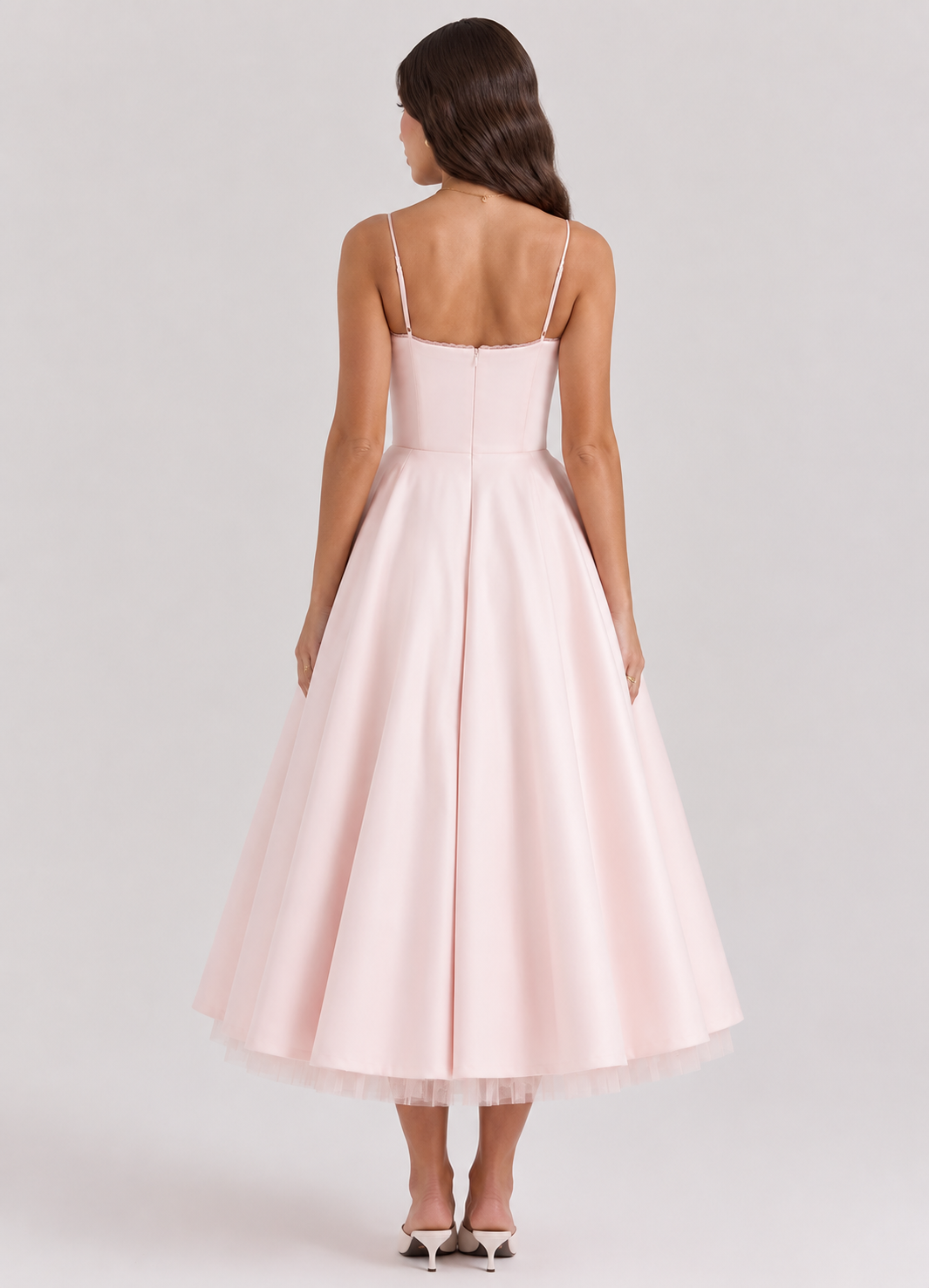 Virelle | Robe Midi Ajustée En Jersey