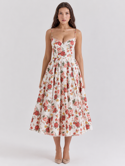 Virelle | Robe Midi Ajustée En Jersey