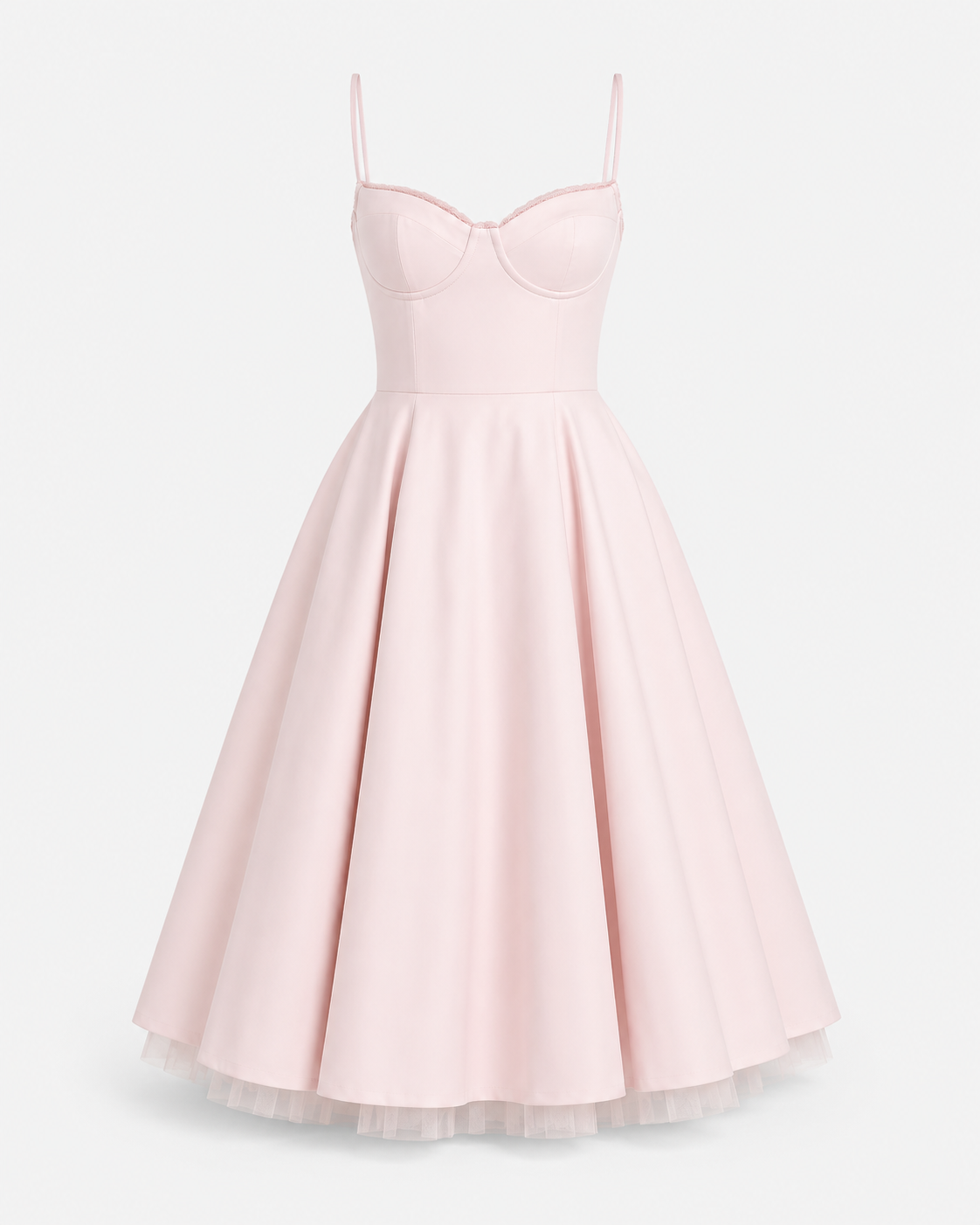 Virelle | Robe Midi Ajustée En Jersey