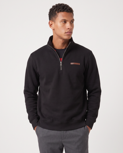 Virelle | Pull Homme à Col Montant Demi-Zip