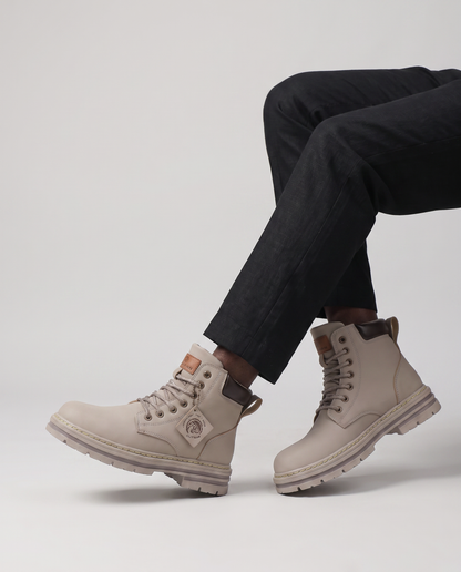Virelle | Bottines Homme à Lacets et Semelle Épaisse