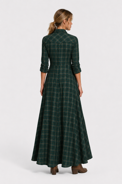 Virelle | Robe Chemise Fluide Avec Col Et Boutons