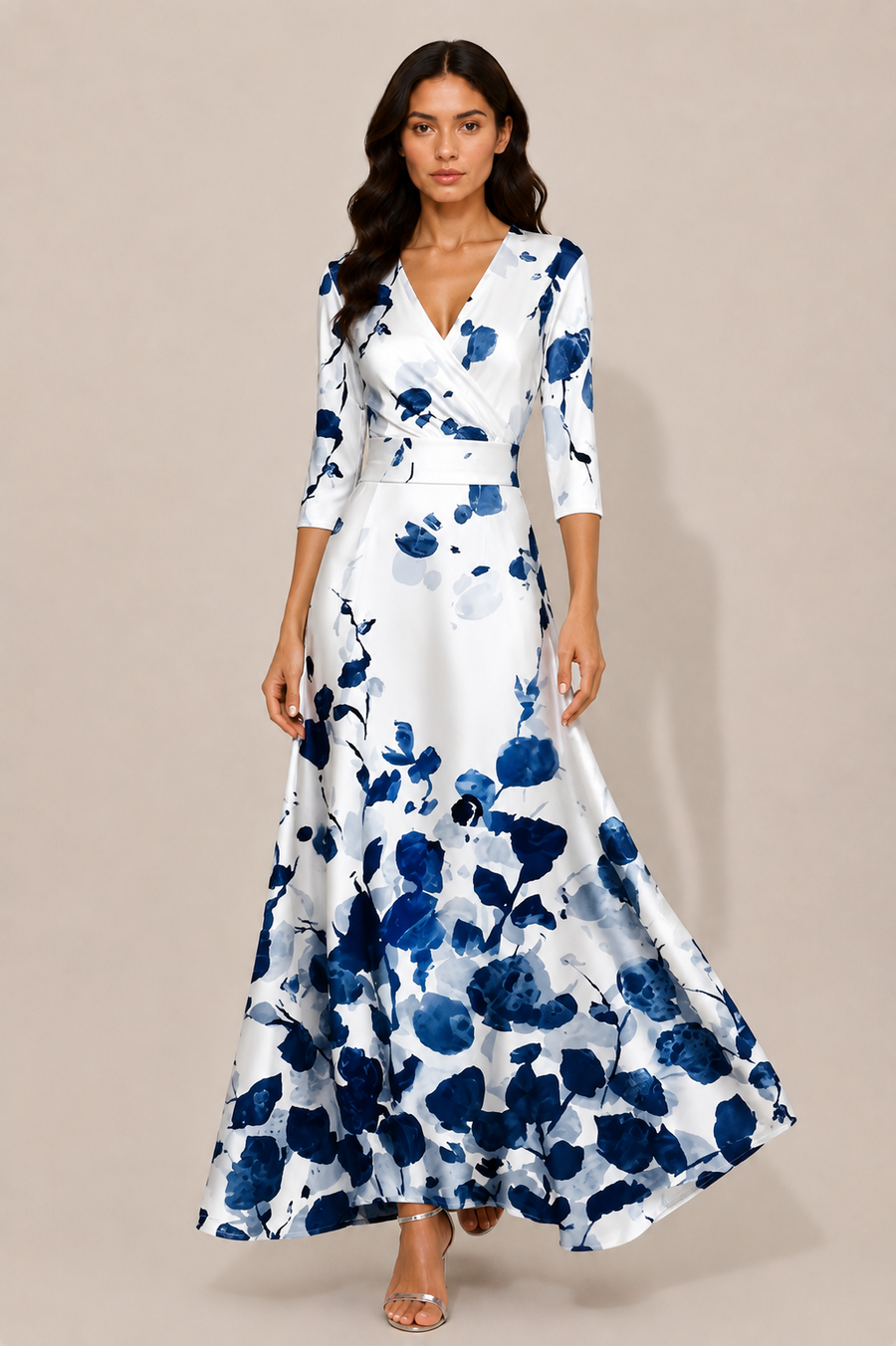 Virelle | Robe Fluide À Décolleté Croisé En V