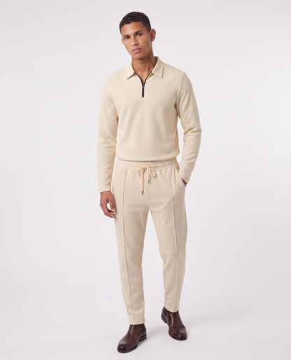 Virelle | Ensemble Homme Waffle Demi-Zip