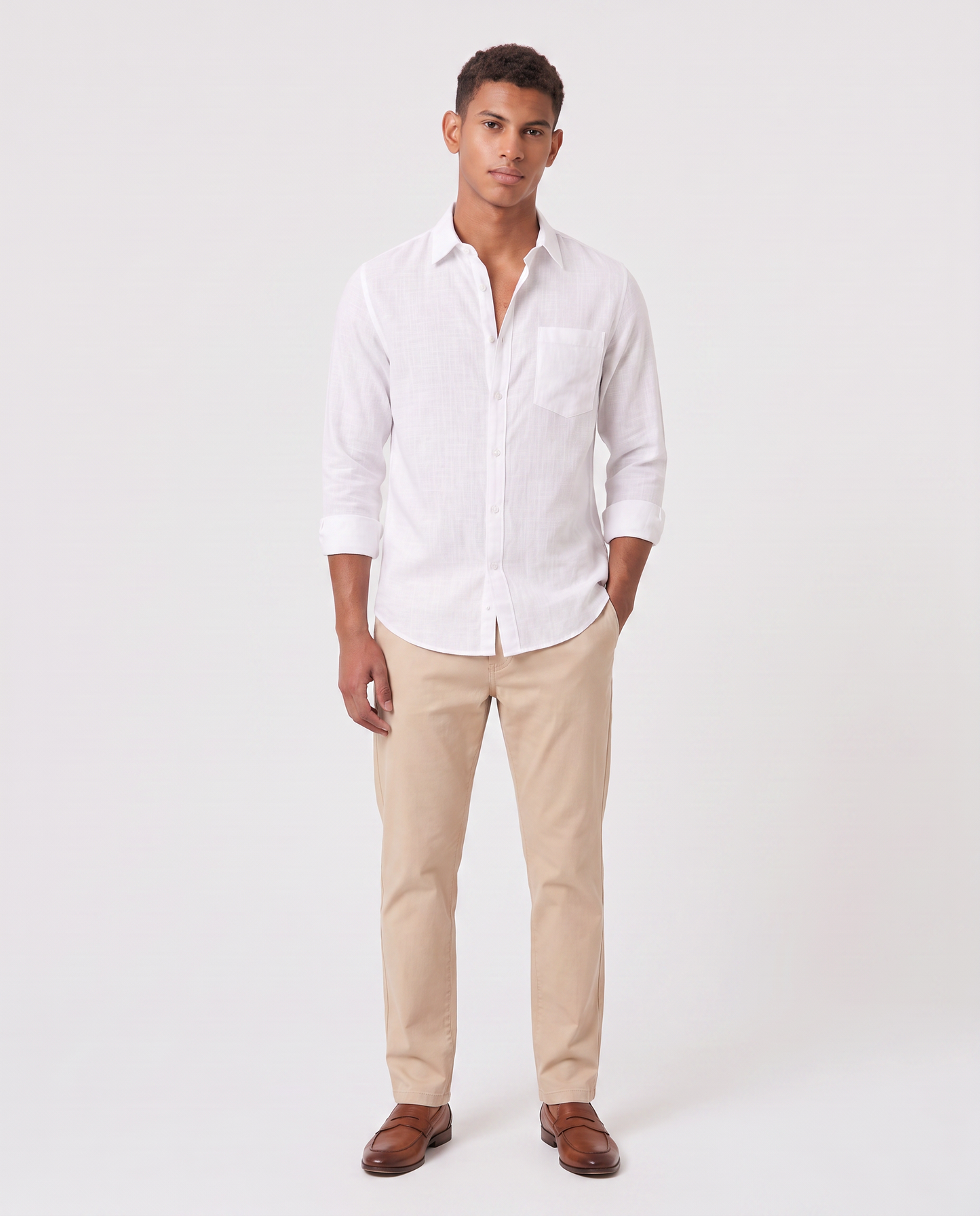 Virelle | Chemise Homme En Lin Décontractée