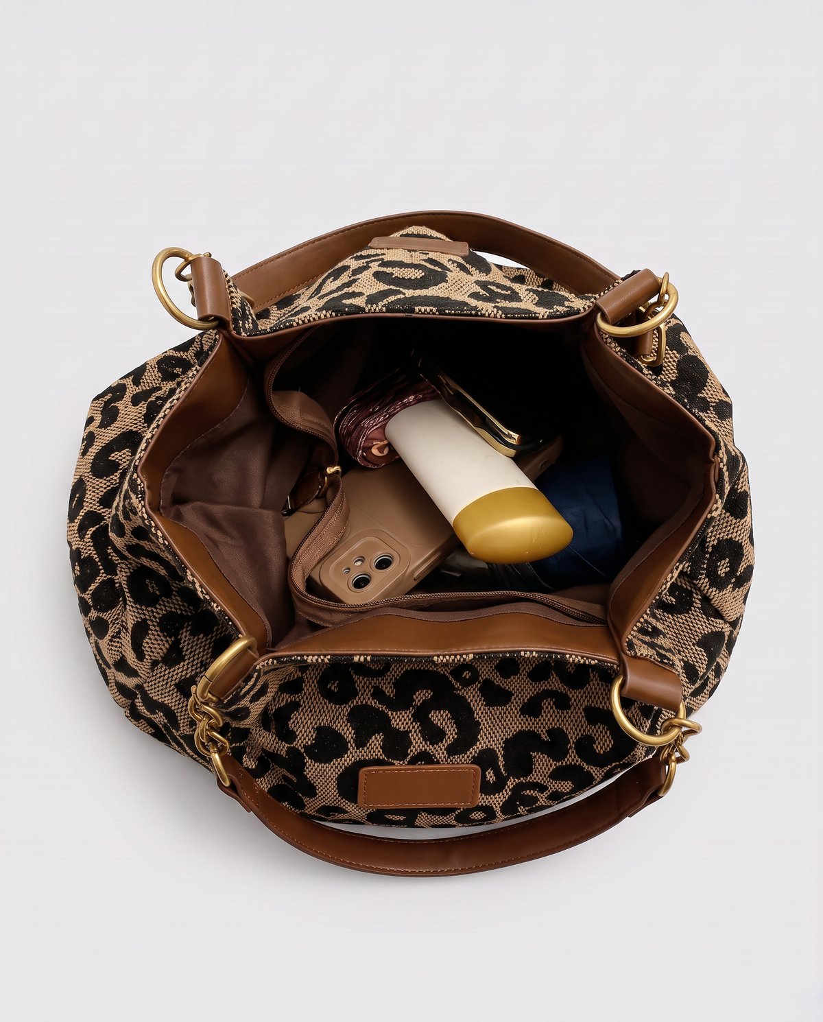Virelle | Sac Cabas Femme Imprimé Léopard