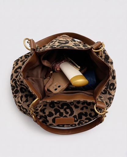Virelle | Sac Cabas Femme Imprimé Léopard