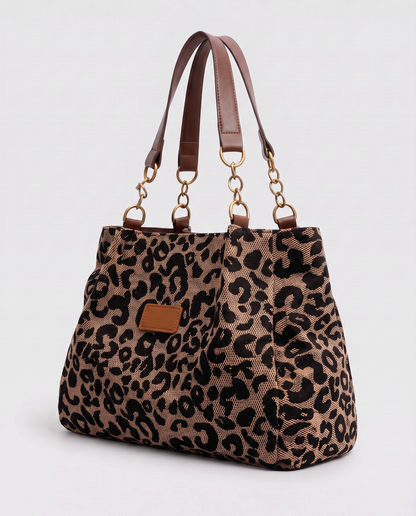 Virelle | Sac Cabas Femme Imprimé Léopard