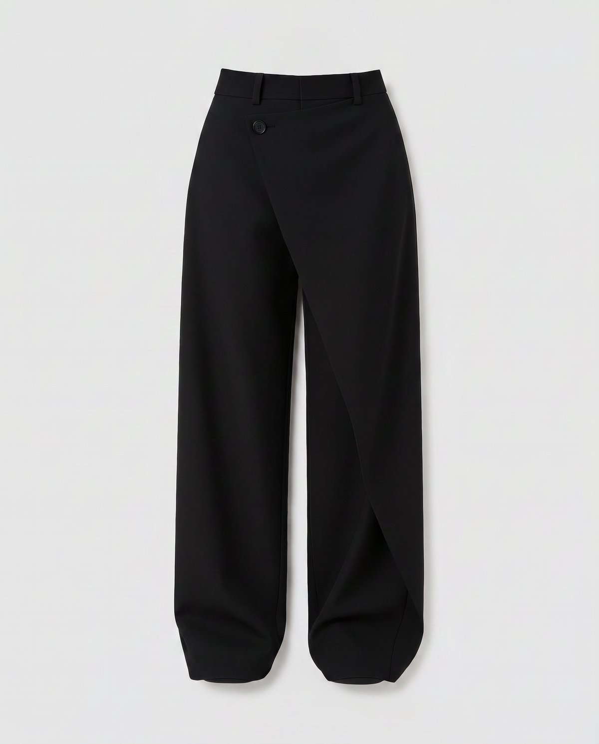 Virelle | Pantalon Asymétrique Femme Taille Haute