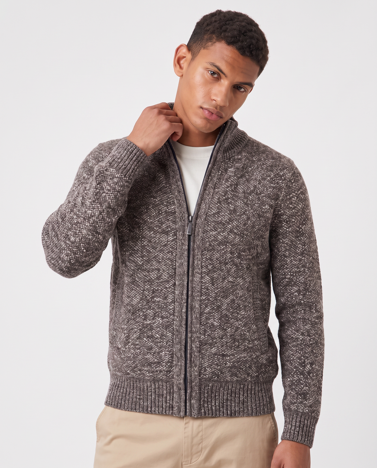 Virelle | Gilet Col Montant Homme