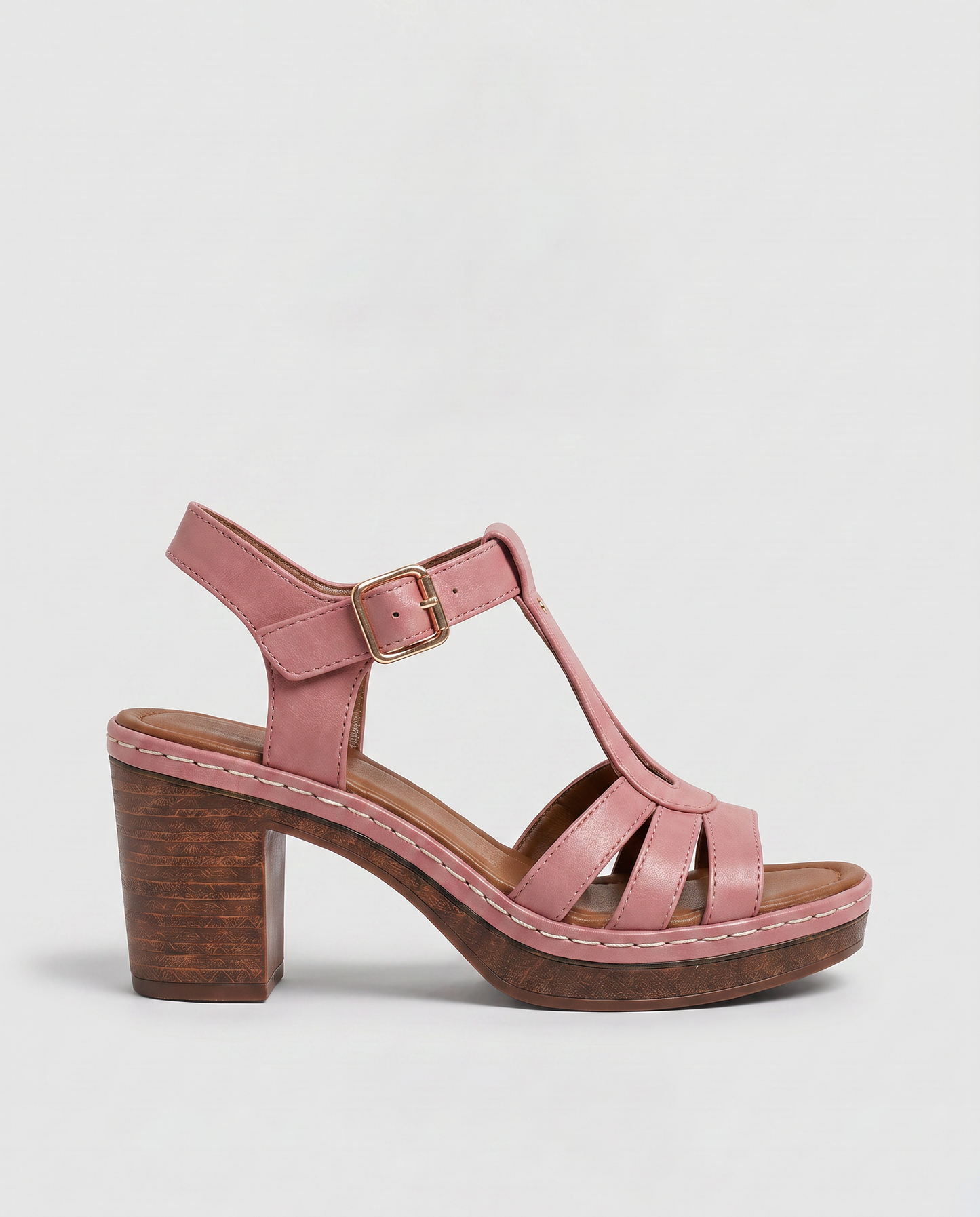 Virelle | Sandales Femme À Talon Carré Avec Brides Réglables