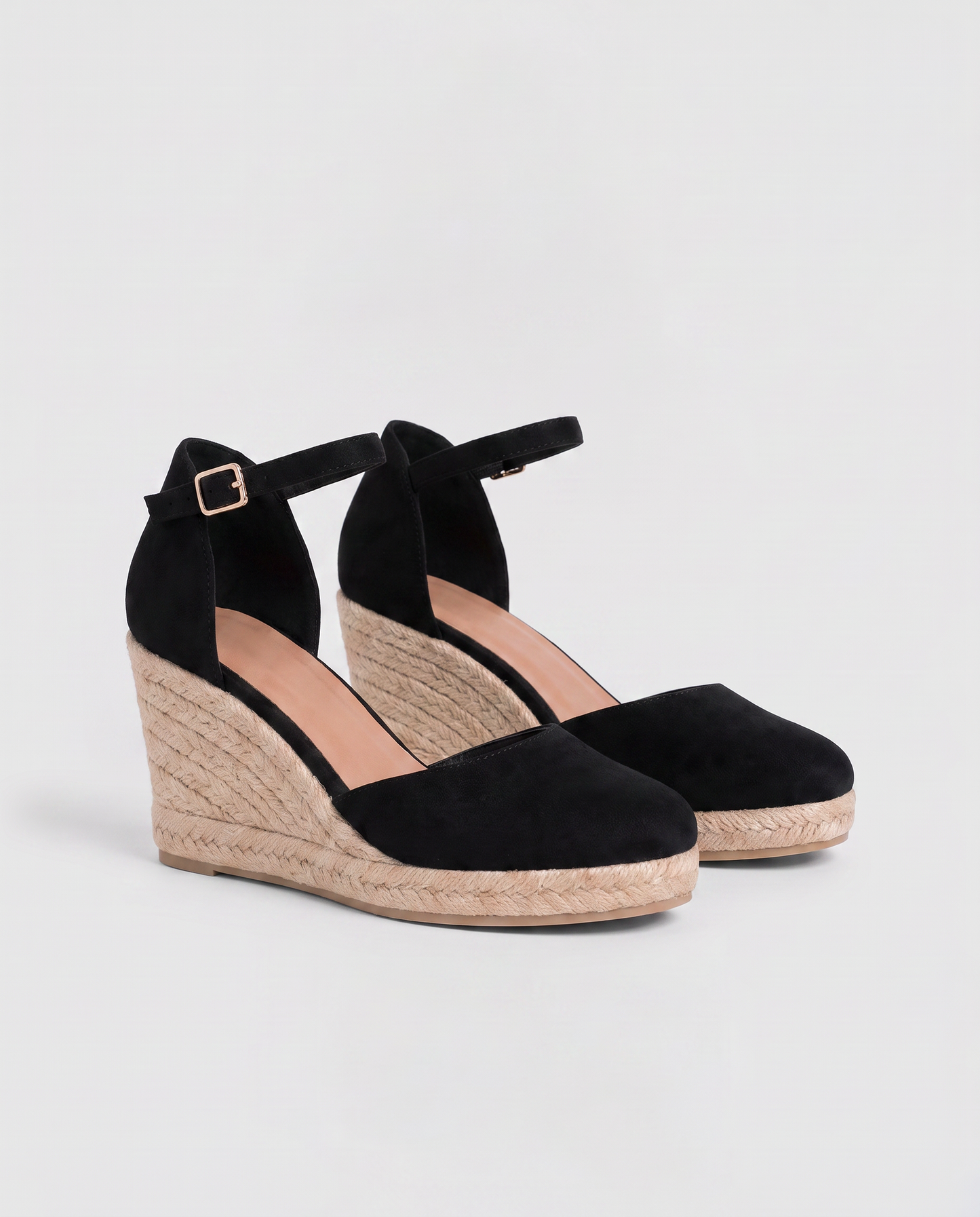 Virelle | Sandales Femme Compensées À Bout Fermé Avec Bride Cheville