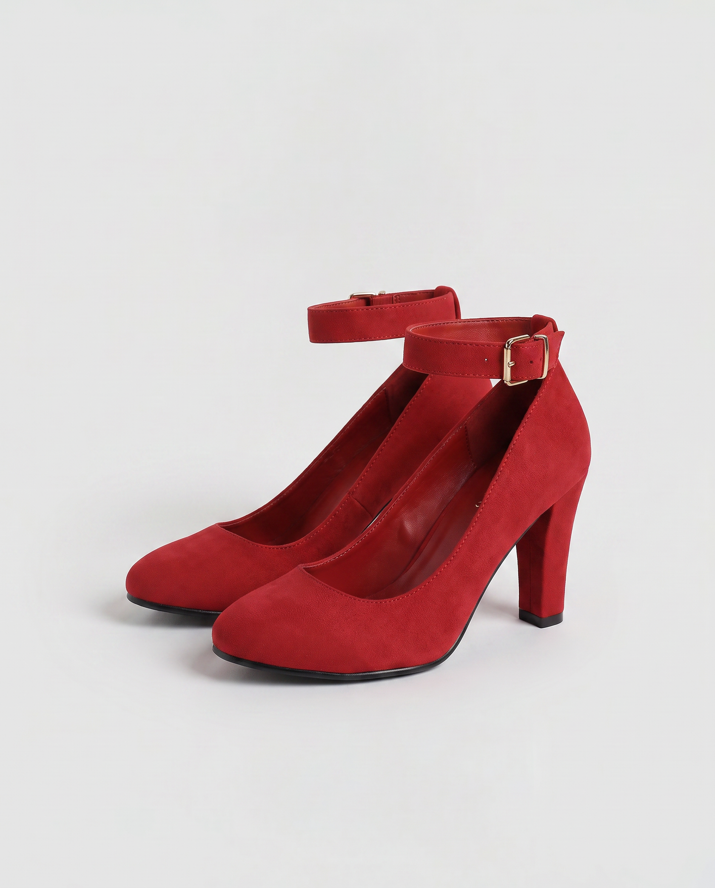 Virelle | Escarpins Femme À Bout Pointu Et Talon Bloc Avec Bride Cheville