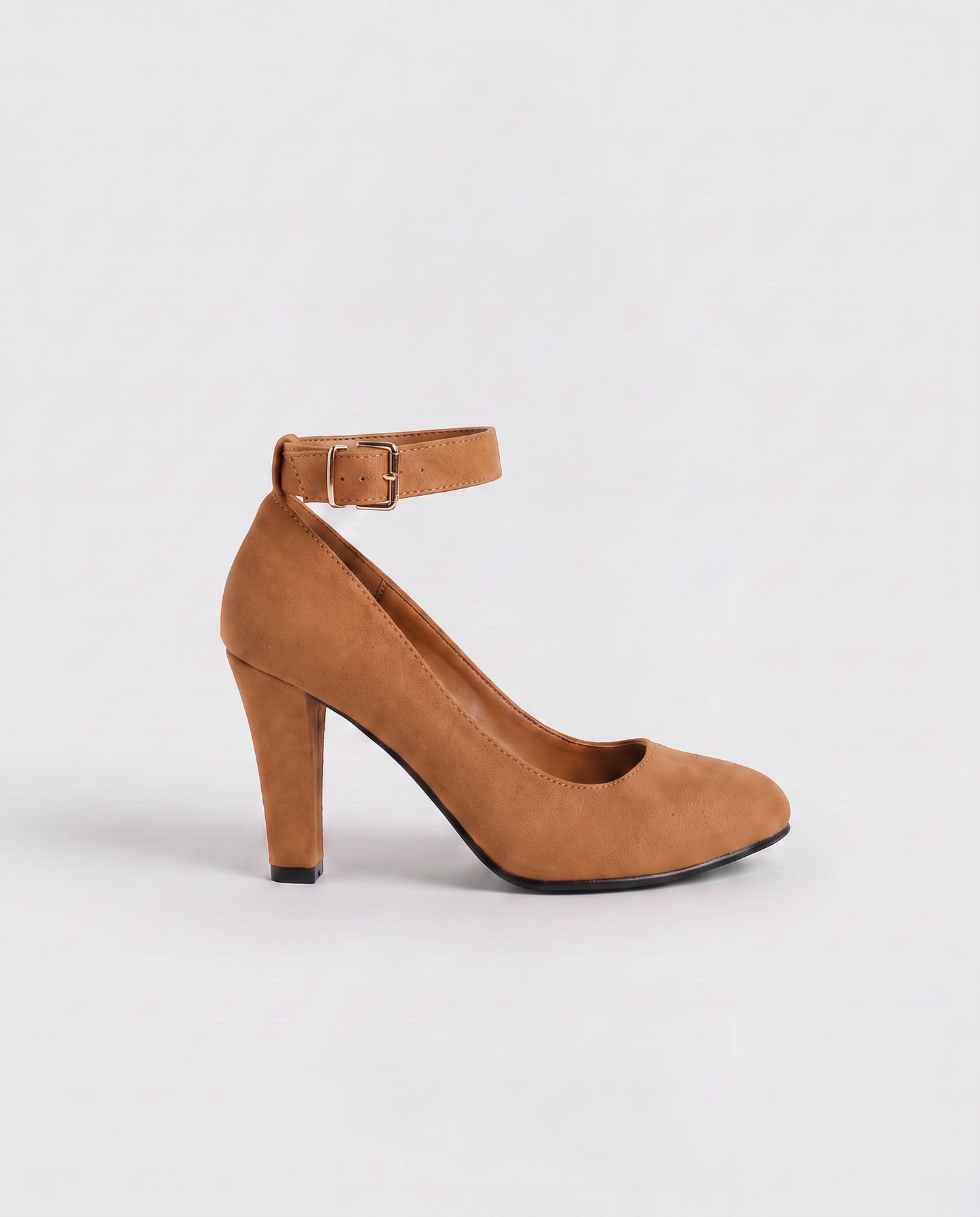 Virelle | Escarpins Femme À Bout Pointu Et Talon Bloc Avec Bride Cheville