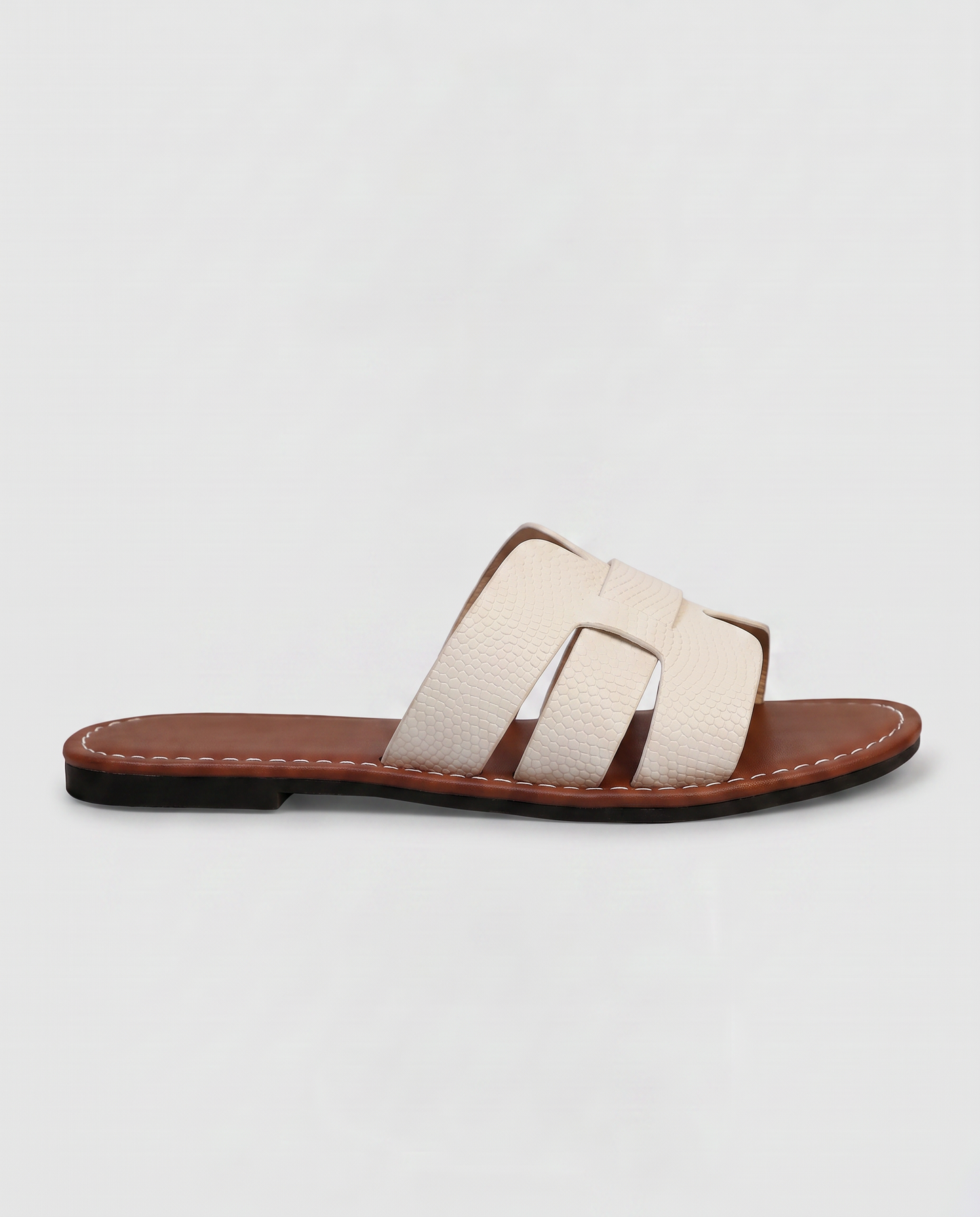 Virelle | Sandales Femme Plates À Enfiler Avec Semelle Antidérapante