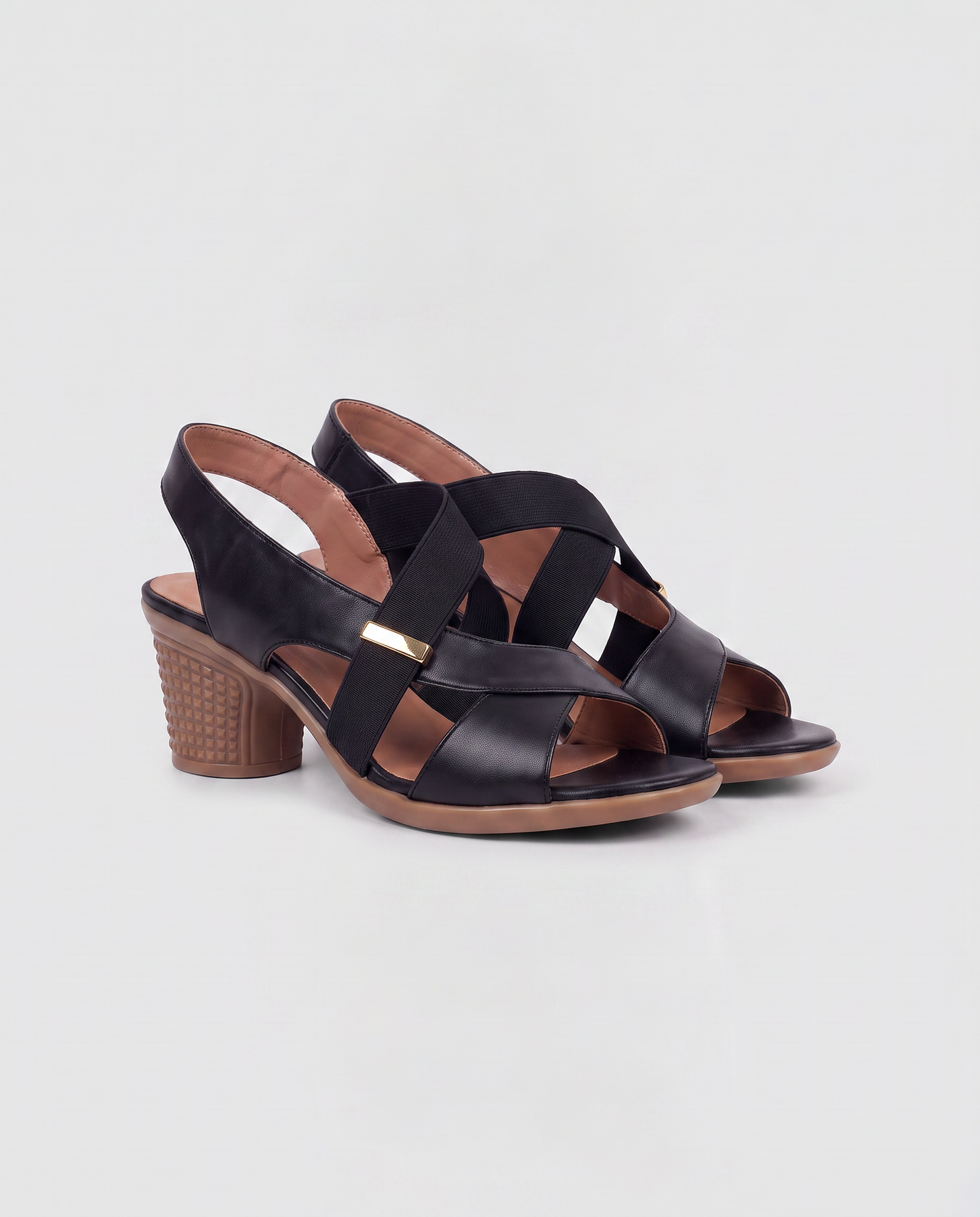 Virelle | Sandales Femme À Talon Bloc Ouvertes